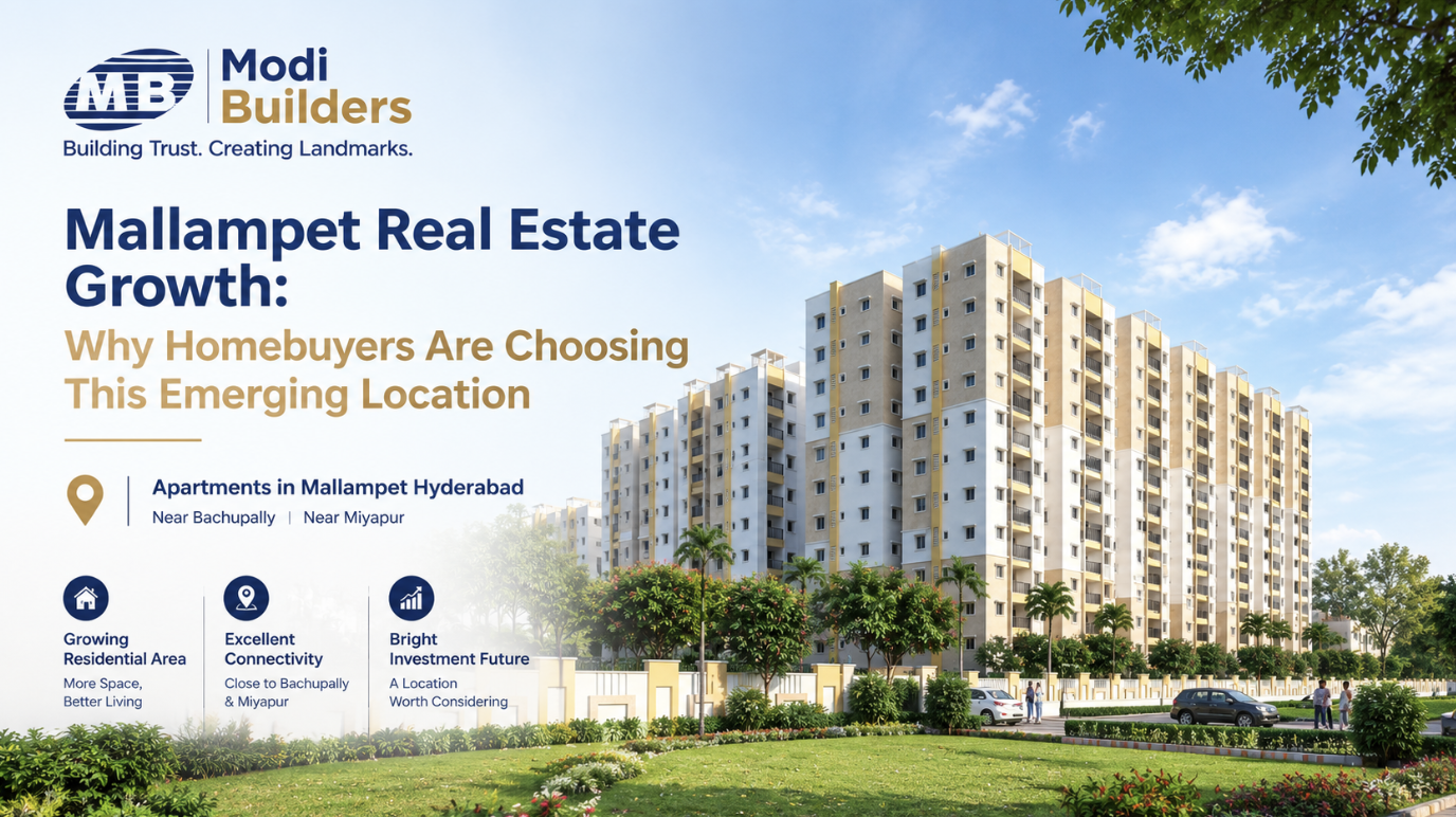 Mallampet Real Estate Growth: Why Homebuyers Are Choosing This Emerging Location